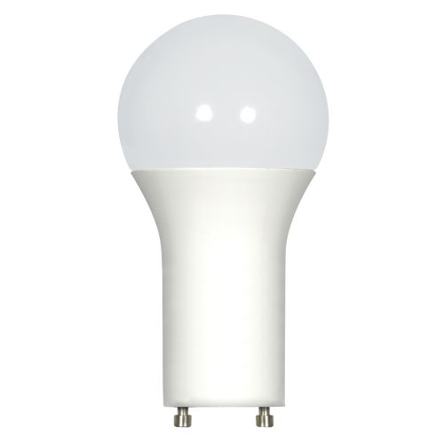 Satco 9.8W A19 LED Bulb GU24 Base 2700 Kelvin 220 Degree Dimmable 120V